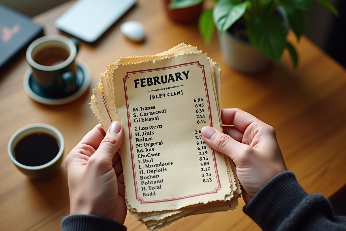 Mains tenant des tickets de cinéma vintage et une liste d